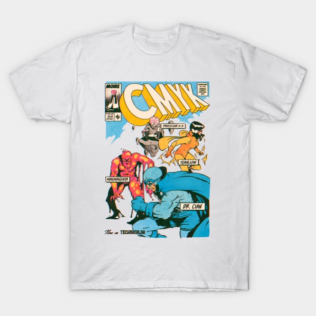 CMYK T-Shirt by mathiole